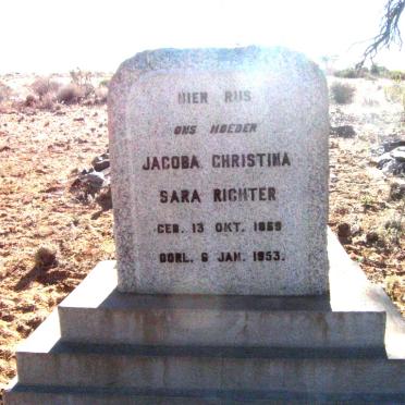 RICHTER Jacoba Christina Sara 1869-1953