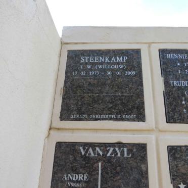 STEENKAMP T.W. 1973-2009