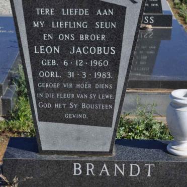 BRANDT Leon Jacobus 1960-1983
