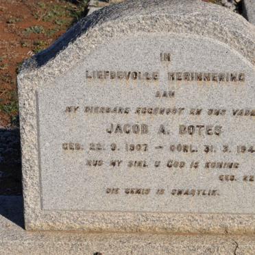 BOTES Jacob A. 1907-1949