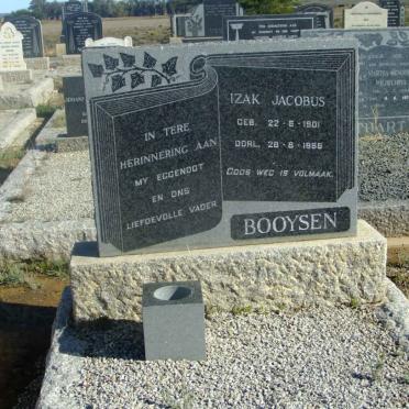 BOOYSEN Izak Jacobus 1901-1966