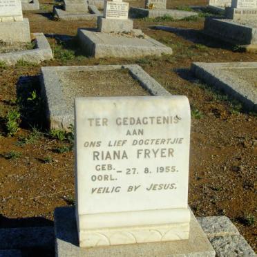 FRYER Riana 1955-1955