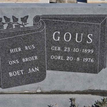 GOUS Jan 1899-1976