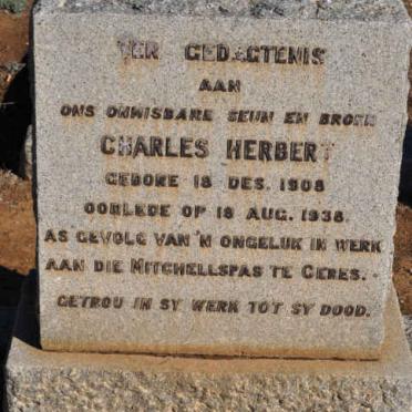 HERBERT Charles 1908-1938
