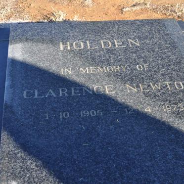 HOLDEN Clarence Newton 1905-1973