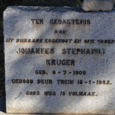 KRUGER Johannes Stephanus 1905-1942
