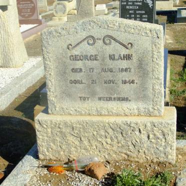 KLAHN George 1867-1946