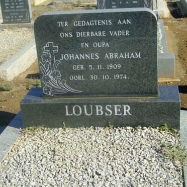 LOUBSER Johannes Abraham 1909-1974