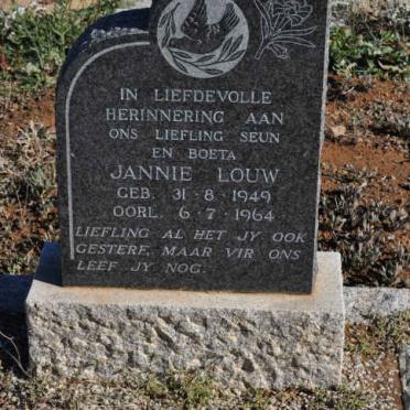 LOUW Jannie 1949-1964