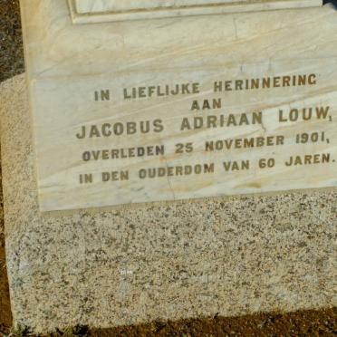 LOUW Jacobus Adriaan -1901