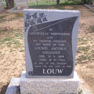 LOUW Louwis Jacobus Johannes 1884-1964