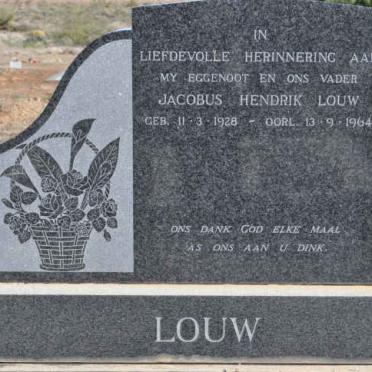 LOUW Jacobus Hendrik 1928-1964