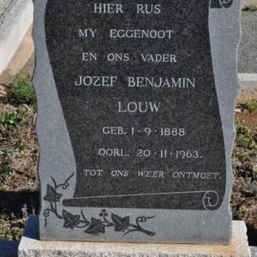 LOUW Jozef Benjamin 1888-1963