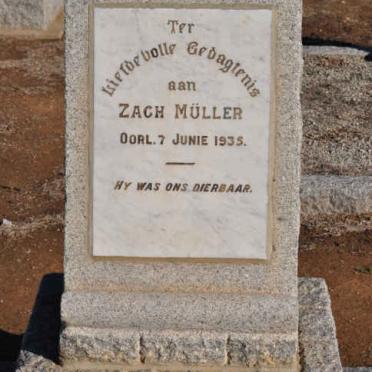 MULLER Zach -1935