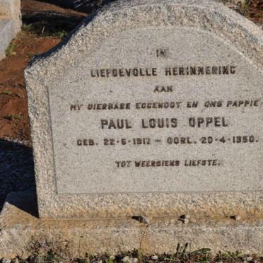OPPEL Paul Louis 1912-1950