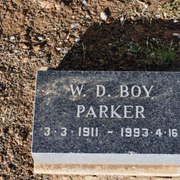 PARKER W.D. Boy 1911-1993
