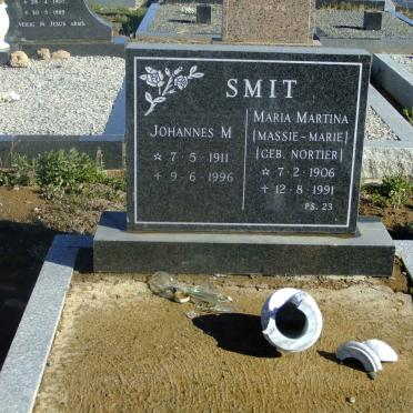SMIT Johannes M. 1911-1996 &amp; Maria Martina NORTIER 1906-1991