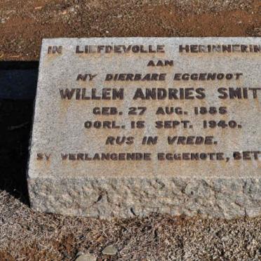 SMIT Willem Andries 1885-1940