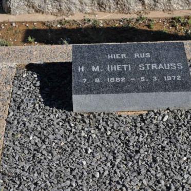 STRAUSS H.M. 1882-1972