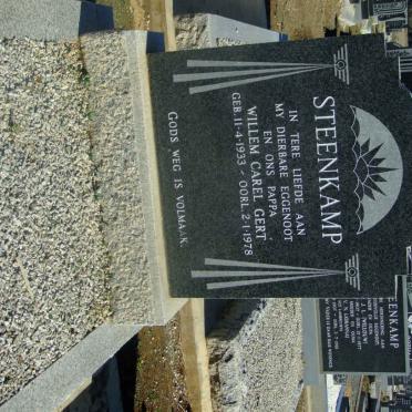 STEENKAMP Willem Carel Gert 1933-1978