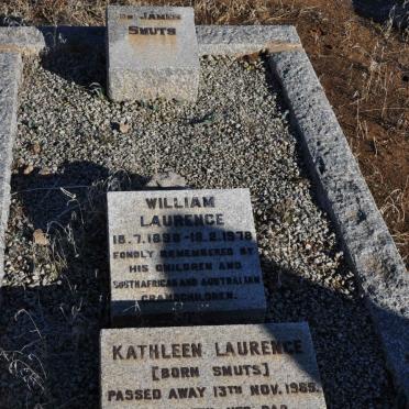 SMUTS James :: LAURENCE William 1898-1978 &amp; Kathleen SMUTS -1965