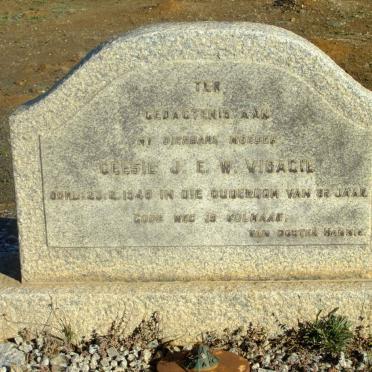 VISAGIE Geesie J.E.W. -1948