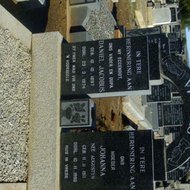 VIVIERS Daniel Jacobus 1897-1974 &amp; Johanna AUGUSTYN 1911-1998
