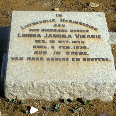 VISAGIE Louisa Jacoba 1873-1936