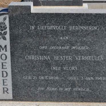 VERMEULEN Christina Hester nee VLOK 1878-1962