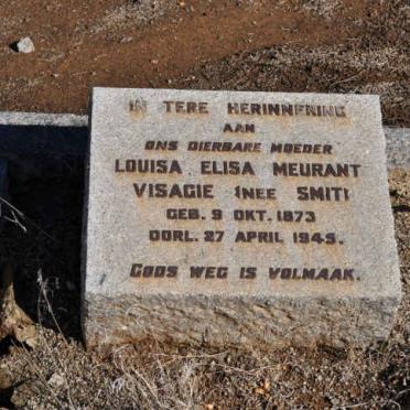 VISAGIE Louisa Elisa Meurant nee SMIT 1873-1945