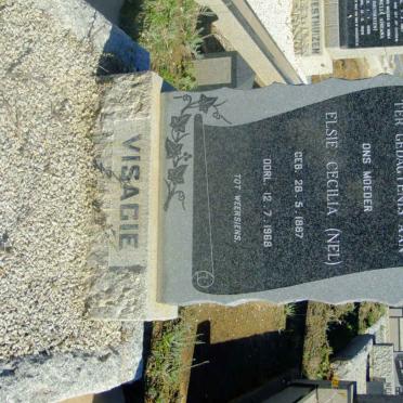 VISAGIE Elsie Cecilia nee NEL 1887-1968
