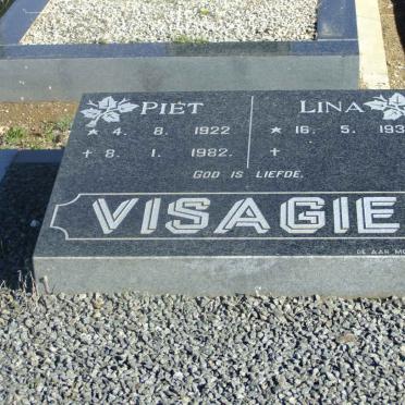 VISAGIE Piet 1922-1982 &amp; Lina 1932-