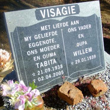 VISAGIE Willem 1939- &amp; Tabita 1938-2005