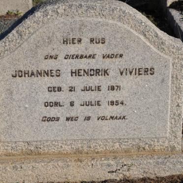 VIVIERS Johannes Hendrik 1871-1954