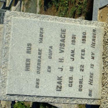 VISAGIE Izak J.H. 1901-1980