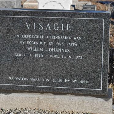 VISAGIE Willem Johannes 1920-1975