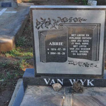 WYK Abrie, van 1974-2004