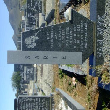 WYK Sarie, van 1958-1985