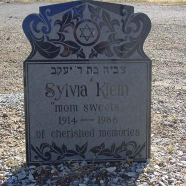 KLEIN Sylvia 1914-1986