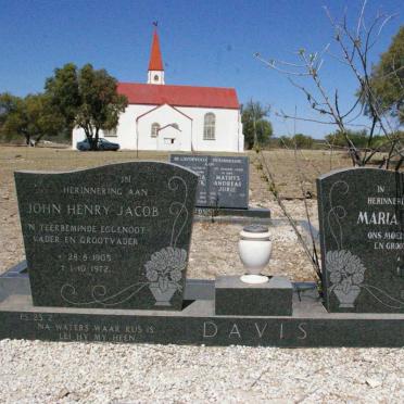 DAVIS John Henry Jacob 1905-1972 &amp; Maria Catharina 1907-1985