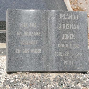 JONCK Orlando Christian 1919-1968