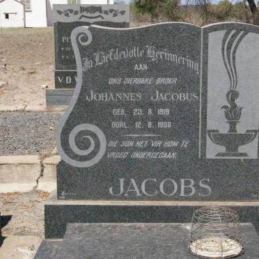 JACOBS Johannes Jacobus 1919-1966