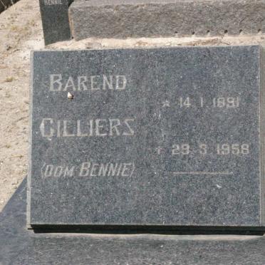 CILLIERS Barend 1891-1958