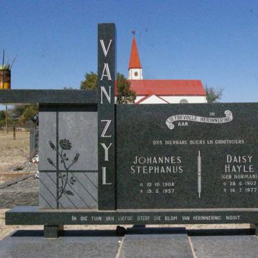 ZYL Johannes Stephanus, van 1908-1957 &amp; Daisy Hayle NORMAN 1902-1977