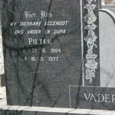 JAGER Pieter, de 1904-1977 &amp; Joey 1905-