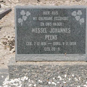 PEENS Wessel Johannes 1891-1958