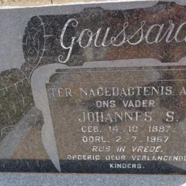 GOUSSARD Johannes S. 1887-1967