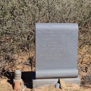 Northern Cape, CARNARVON district, Rural (farm cemeteries)