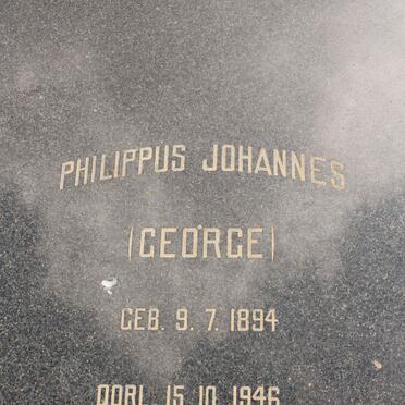 BURGER Philippus Johannes 1894-1946