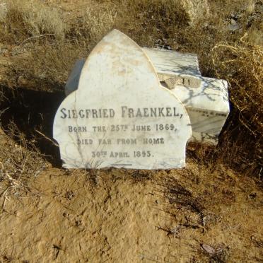 FRAENKEL Siegfried 1869-1893